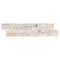 Msi Royal White Splitface Ledger Panel SAMPLE Natural Quartzite Wall Tile ZOR-PNL-0063-SAM - alternate 1
